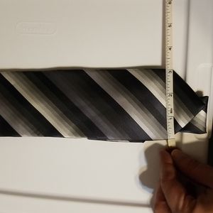 John Ashford Striped Tie 3 inch